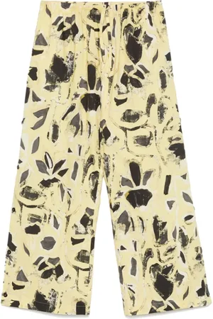 Federico Cina Wide Trousers, male, , Size: M Elasticated Drawstring Waistband Shorts