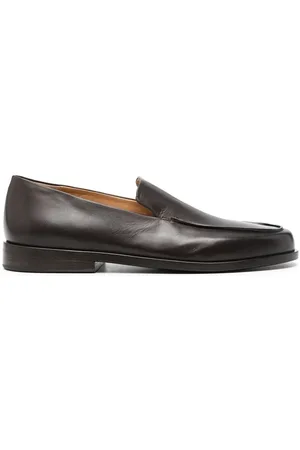 MARSÈLL Loafers, male, , Size: 7 US Cedar Leather Slip-On Shoes
