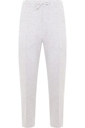 Brunello Cucinelli Sweatpants, male, , Size: XL Jogging Trousers with Elastic Waist
