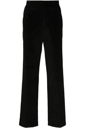 TAGLIATORE Straight Trousers, male, , Size: S Corduroy Straight Leg Pants
