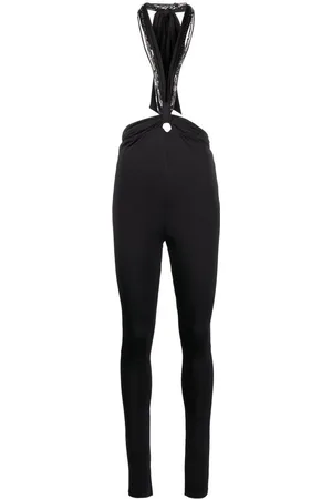 The Attico Leggings, female, , Size: 2XS Ruby Halterneck Skinny Pants