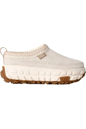 UGG Sneakers, female, , Size: 7 US Beige Suede Slip-On Sneakers