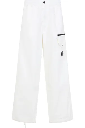 C.P. Company Straight Trousers, male, , Size: L Trousers for Men