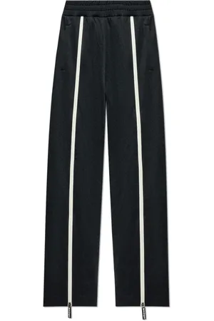 Palm Angels Straight Trousers, male, , Size: XL Logo trousers