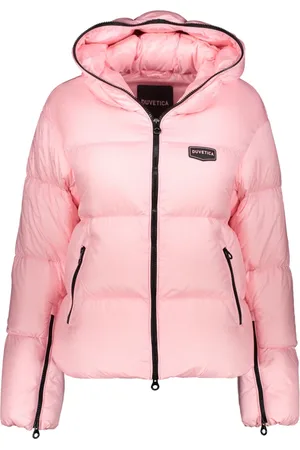 Duvetica Winter Jackets, female, , Size: 2XS Down Jacket with Hood and Zip