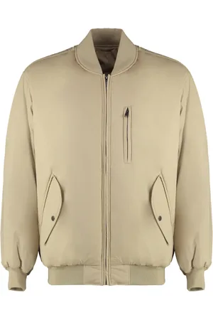 Isabel Marant Bomber Jackets, male, , Size: L Padded Bomber Jacket with Ribbed Edges
