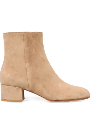 Gianvito Rossi Heeled Boots, female, , Size: 8 US Mid Block Heel Ankle Booties