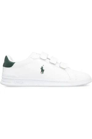 Ralph Lauren Sneakers, female, , Size: 7 US Low-top Leather Sneakers