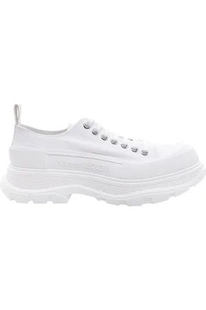 Alexander McQueen Sneakers, male, , Size: 11 US Canvas Sneakers with Contrasting Laces