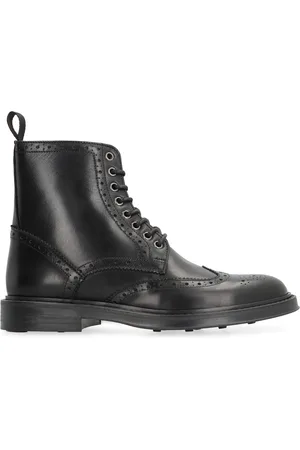 Bruno Magli Lace-up Boots, male, , Size: 12 US Classic Leather Lace-up Boots