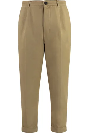 Dondup Chinos, male, , Size: W32 Stretch Cotton Chino Trousers