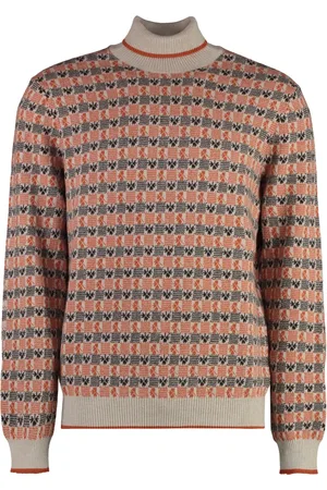 Malo Turtlenecks, male, , Size: XL Cashmere Wool Ribbed Knit Pullover