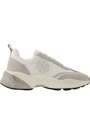 Tory Burch Sneakers, female, , Size: 8 US Leather Trainer Sneakers