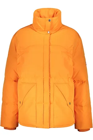Kenzo Down Jackets, female, , Size: XS Down Jacket with Zip and Snap Fastening