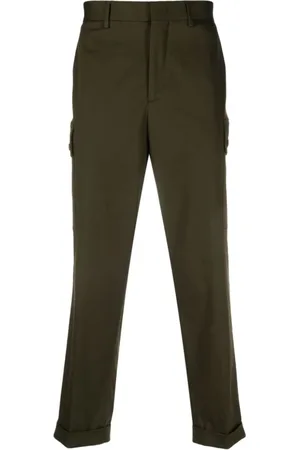 Etro Straight Trousers, male, , Size: L Pegaso Cropped Cargo Trousers