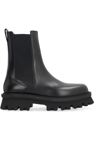 Salvatore Ferragamo Chelsea Boots, male, , Size: 7 US Leather Chelsea Boots