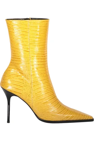 Missoni Heeled Boots, female, , Size: 7 US Python Print Stiletto Heel Leather Boots