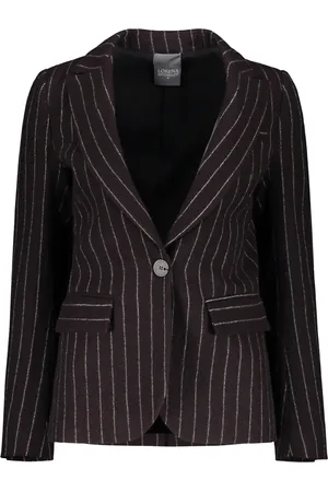 LORENA ANTONIAZZI Blazers, female, , Size: 2XS Silk Blend Lapel Collar Blazer