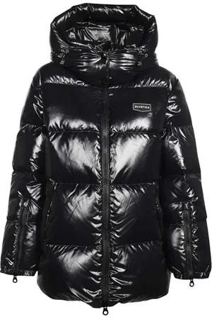 Duvetica Down Jackets, female, , Size: S Hooded Down Jacket with Zip