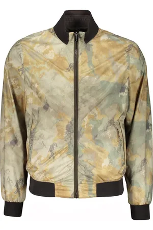 MOORER Bomber Jackets, male, , Size: XL Reversible Waterproof Fabric Jacket