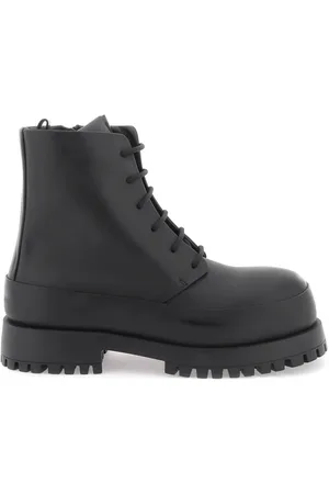 Salvatore Ferragamo Lace-up Boots, male, , Size: 8 US Lace-up Boots