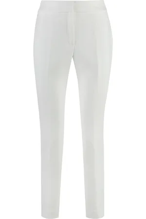 PESERICO SIGN Slim-fit Trousers, female, , Size: L Stretch Gabardine Cigarette Trousers