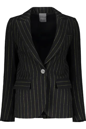 LORENA ANTONIAZZI Blazers, female, , Size: 2XS Silk Blend Lapel Collar Blazer