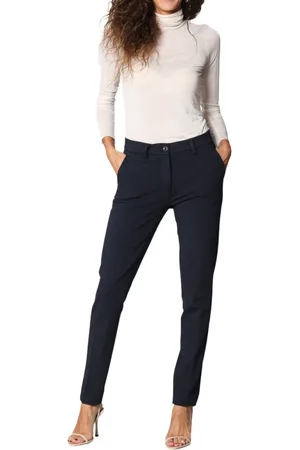 Masons Slim-fit Trousers, female, , Size: S New York Slim Chino Trousers