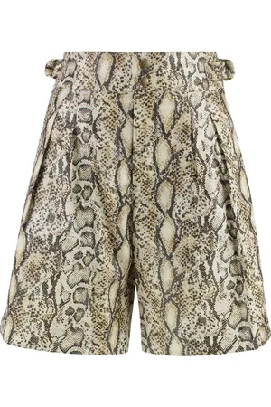 Isabel Marant Short Shorts, female, , Size: M Snake Print Bermuda Shorts