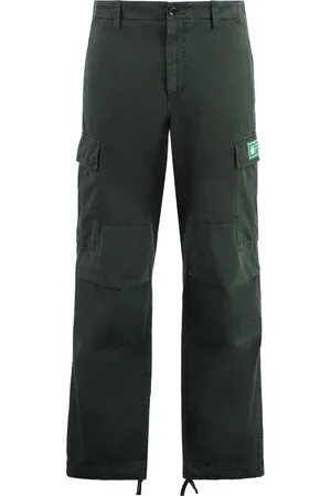 Dolce & Gabbana Straight Trousers, male, , Size: M Cargo Trousers with Multiple Pockets