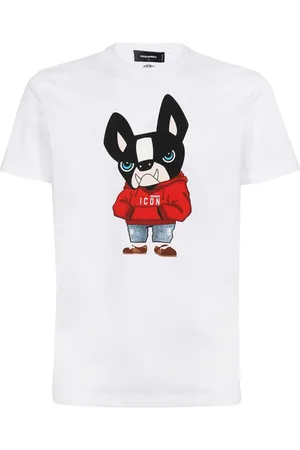 Dsquared2 T-Shirts, male, , Size: S Printed Crew-neck T-shirt