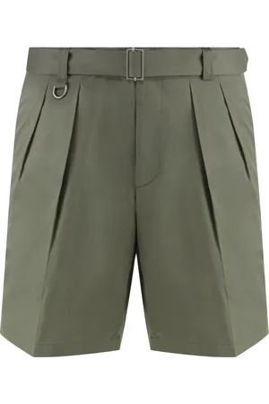 Paolo Pecora Casual Shorts, male, , Size: L Adjustable Bermuda Shorts in Cotton Blend