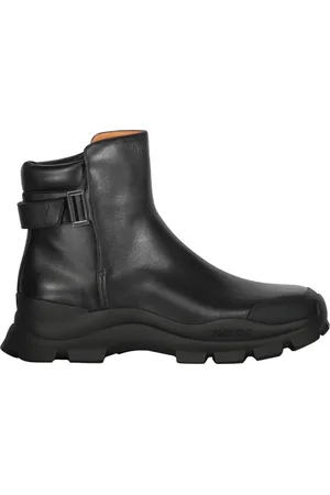AMBUSH Ankle Boots, male, , Size: 9 US Square Toeline Leather Boots