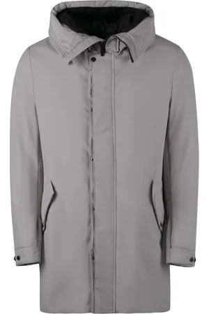 MOORER Parkas, male, , Size: XL Technical Fabric Parka with Goose Down