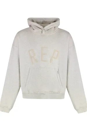 Represent Hoodies, male, , Size: M Ribbed Cotton Hoodie