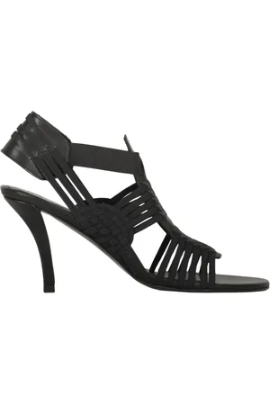 Kenzo High Heel Sandals, female, , Size: 10 US Leather Heeled Sandals Round Toeline