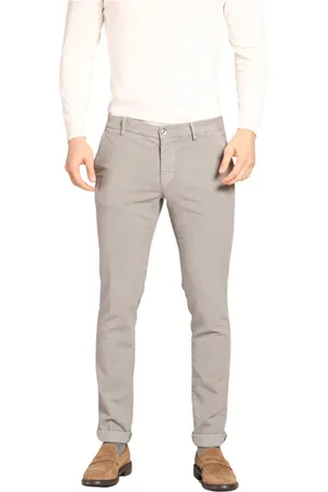 Masons Chinos, male, , Size: L Slim Fit Chino Pants Milano Style