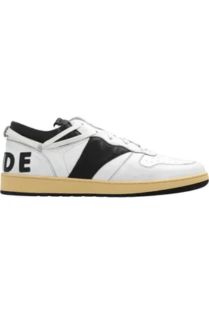 Rhude Sneakers, male, , Size: 11 US Vintage Leather Lace-up Sneakers