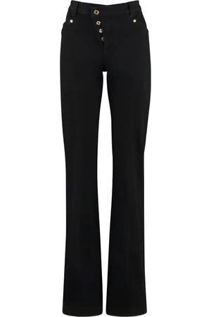 Tom Ford Flared Jeans, female, , Size: W25 Straight Leg Jeans with Metal Details