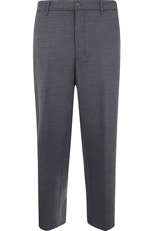 Nine In The Morning Slim-fit Trousers, male, , Size: L Baggy Man Trousers Iron Style