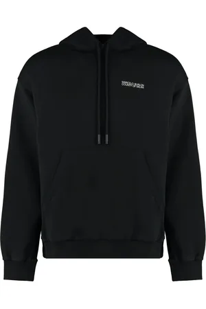 MARCELO BURLON Hoodies, male, , Size: M Logo Hooded Sweatshirt