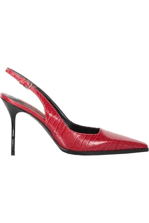 Missoni Pumps, female, , Size: 7 US Python Print Slingback Stiletto Heels