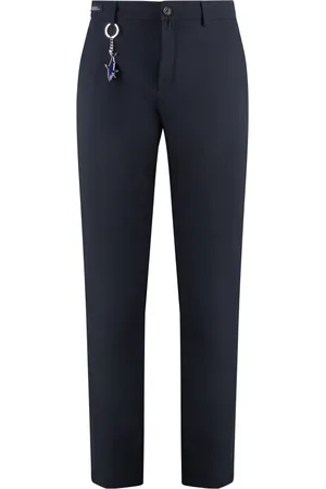 Paul & Shark Slim-fit Trousers, male, , Size: S Nylon Technical Pants with Pockets