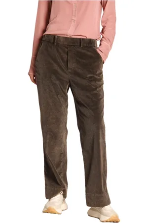Masons Straight Trousers, female, , Size: 2XS Cozy Straight Corduroy Chino Pants