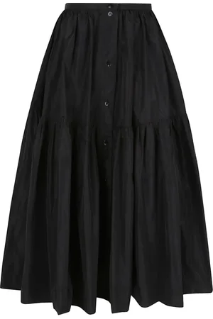 Patou Midi Skirts, female, , Size: XS Maxi Volume Buttoned Skirt