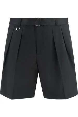 Paolo Pecora Casual Shorts, male, , Size: XL Bermuda Shorts with Adjustable Waist Belt