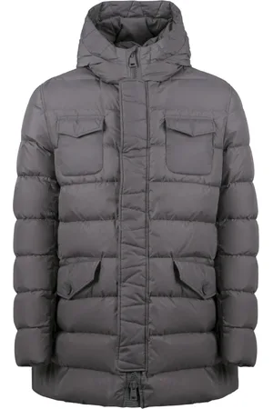 HERNO Winter Jackets, male, , Size: S Down Jacket with Hood and Pockets