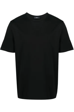 HERNO T-Shirts, male, , Size: XL Cotton Stretch T-shirt