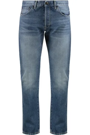 PT Torino Slim-fit Jeans, male, , Size: W32 Classic Denim Jeans with Contrast Stitching