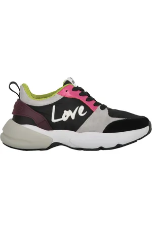 Moschino Sneakers, female, , Size: 5 US Suede Low-top Sneakers